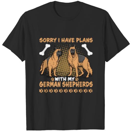 Discover My Dog Winks At Me Sometimes German Shepherd Gift T-shirt