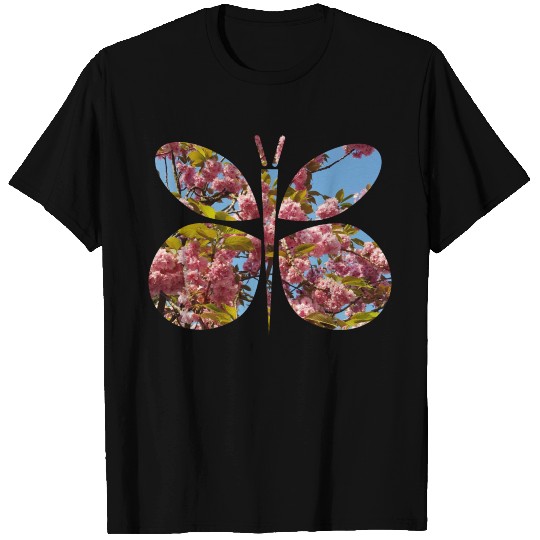 Cherry Blossom Butterfly T-shirt
