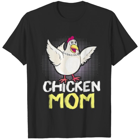 Discover Mens Proud Chicken Mom Mama Hen Fly Premium T Shir T-shirt