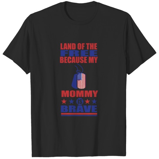 Discover USA Patriotic Brave Mommy 4th July T-shirt