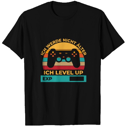 I level up gambling gamer nerd gift game T-shirt