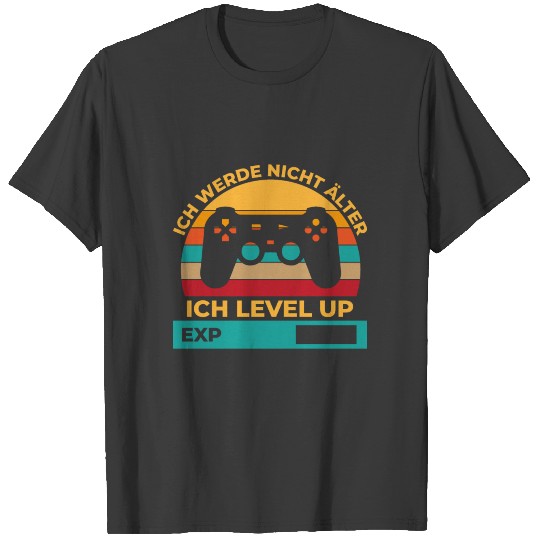 I level up gambling gamer nerd gift game T-shirt