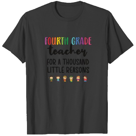 4th Grade Teacher Gifts Fourth Grade Crew 4th Team T-shirt
