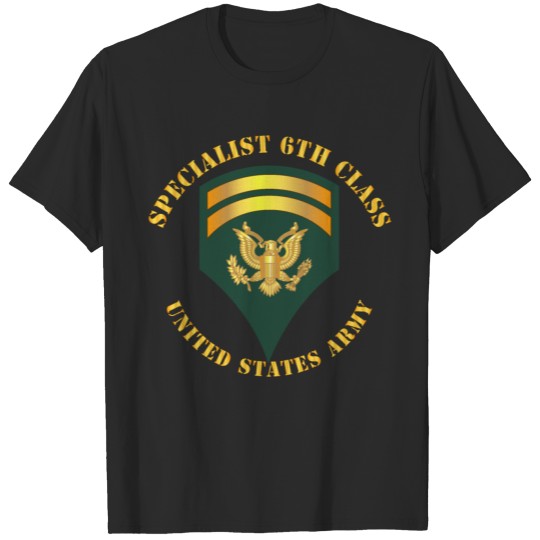 Discover Army Specialist 6th Class SP6 V1 T-shirt