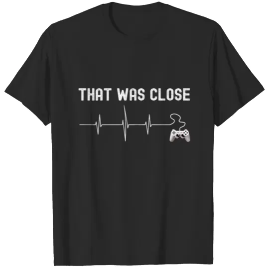 Discover Funny gaming design, Gamer Heartbeat, Video game l T-shirt