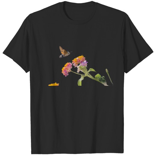 Discover hummingbird hawkmoth T-shirt