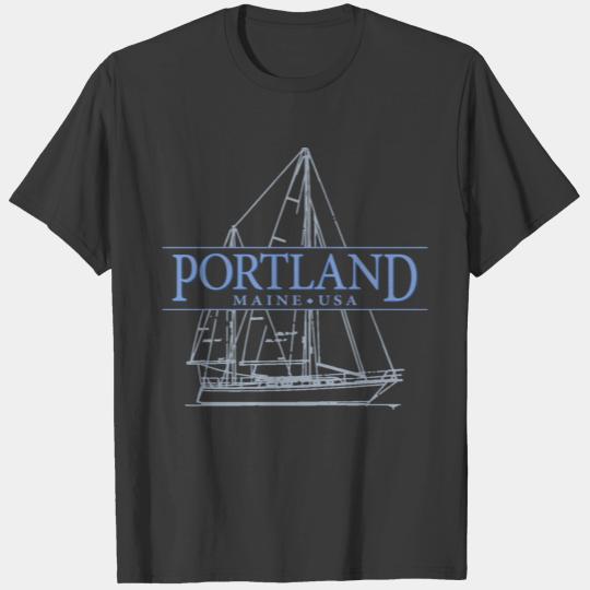 Portland Maine Sailing T-shirt
