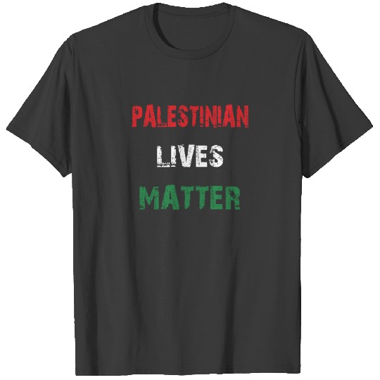 Palestinian Lives Matter Free Palestine Flag Gaza T-shirt
