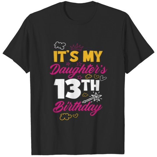 Discover 13th Birthday Girl Teenager Daughter T-shirt