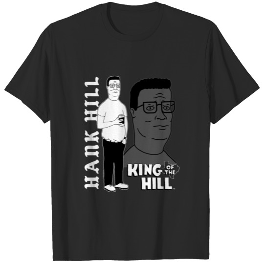 King Of The Hill Hank Hill Vertical Type birthday T-shirt
