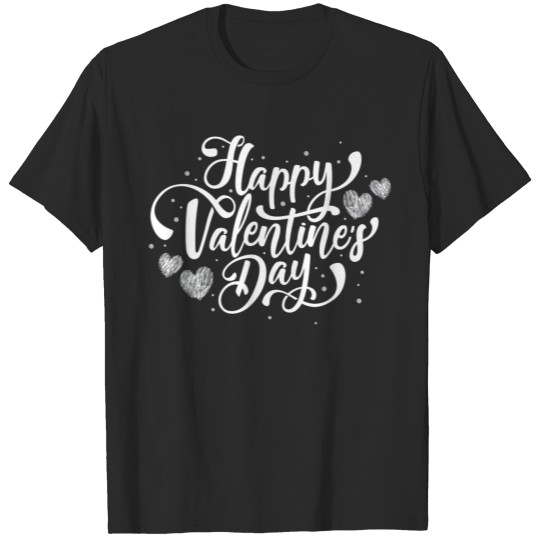 Discover 2019 Happy Valentines Day Tshits Heart For Women T-shirt