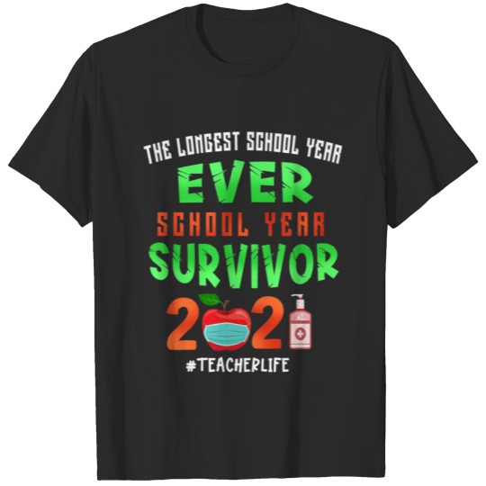 Discover Another School Year Survivor Teachers 2021 T-shirt