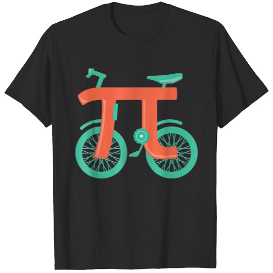Pi Day 314 Math Retro Bicycle TShirt T-shirt