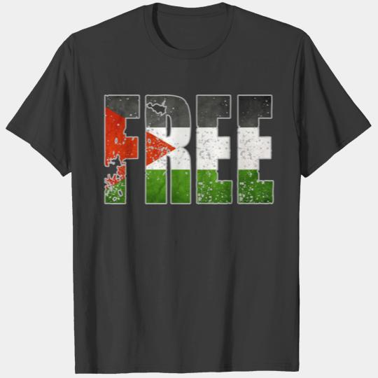 Free Palestine Flag T-shirt