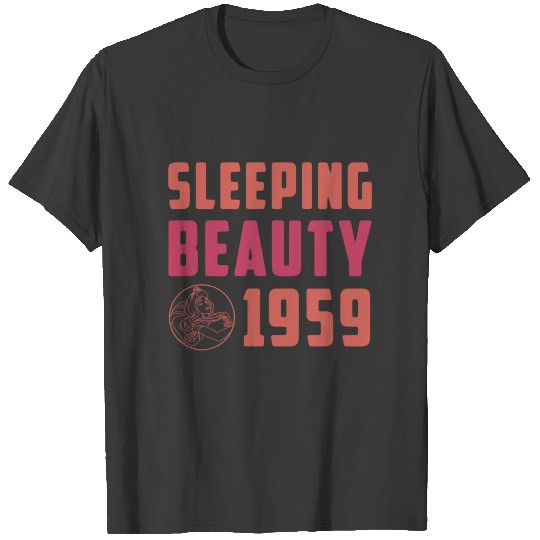 Sleeping Beauty 1959 Retro Circle Logo birthday ch T-shirt