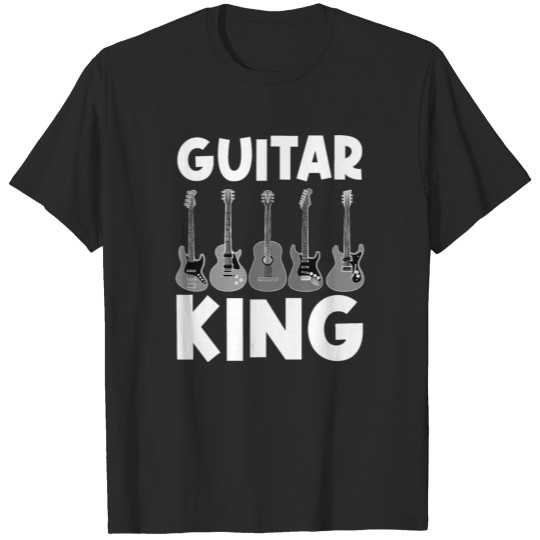 Discover Cool Guitar Gift For Men Dad Acoustic Electric T-shirt