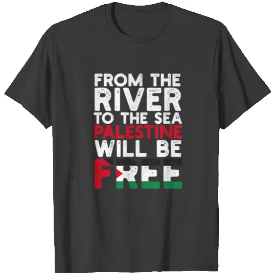 Free Palestine From The River To The Sea Palestine T-shirt