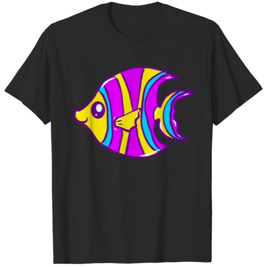 Discover Striped Angelfish T-shirt