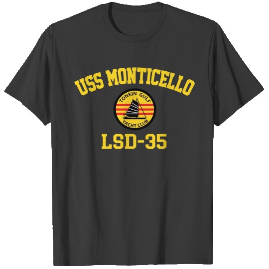 Uss Monticello Lsd 35 Tonkin Gulf Yacht Club birth T-shirt