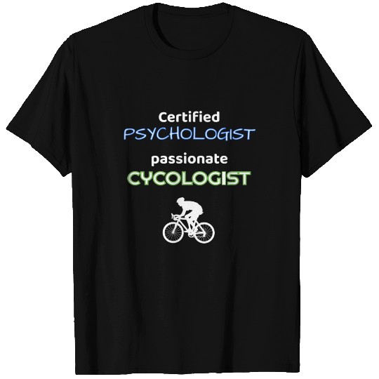 Psychologist Cycologist Bicycle T-shirt