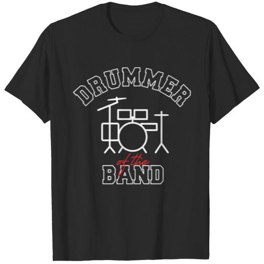 Discover Band Drummer T-shirt