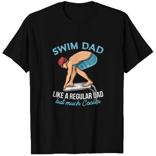 Swim Team Design for your Swimmer Dad T-shirt