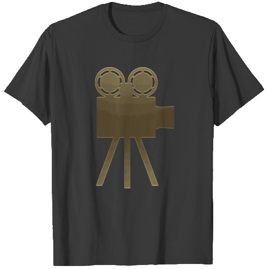 Discover Movie Camera Filming Director Silhouette GraphicGi T-shirt