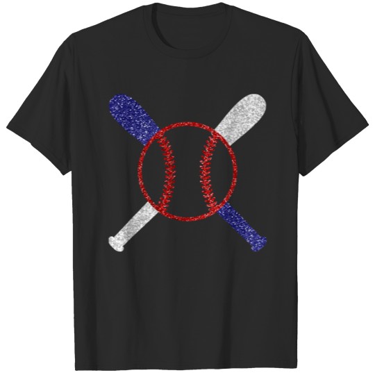 Discover Patriotic Baseball Bling Stuff Memorial Day 4th T-shirt