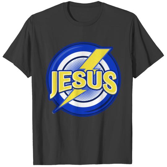 SuperJesus-Jesus is my superhero jesus saves T-shirt