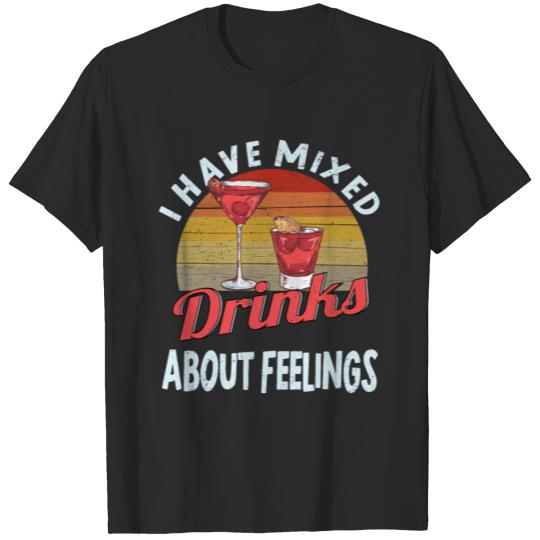 Discover Drink Vintage Long Drink Drink Cocktail Alcohol T-shirt