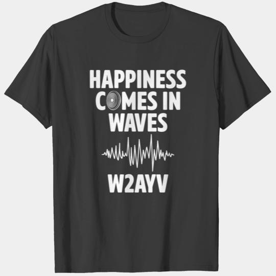 Ham Radio Operator Waves Amateur Radio Homebrew T-shirt