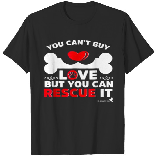 Discover Dog Cat Pet Rescue For Animal Lovers T-shirt