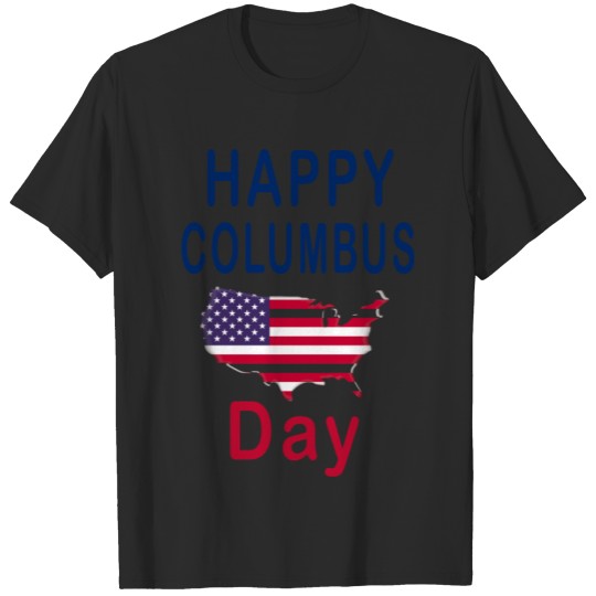 Discover Happy Columbus Day T-shirt