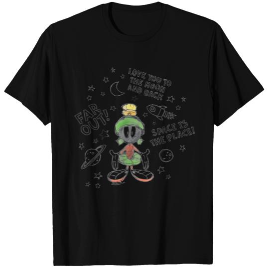 Marvin The Martian Moon Back T T-shirt