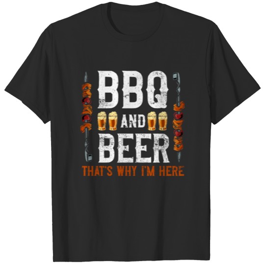 Discover Smoker BBQ And Beer That's Why I'm T-shirt