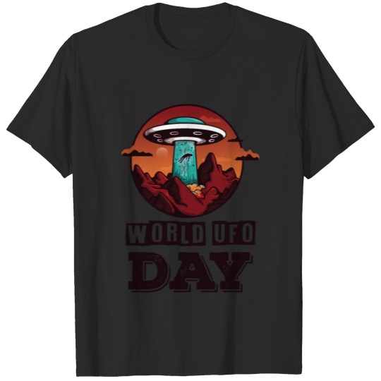 Discover World UFO Day T-shirt