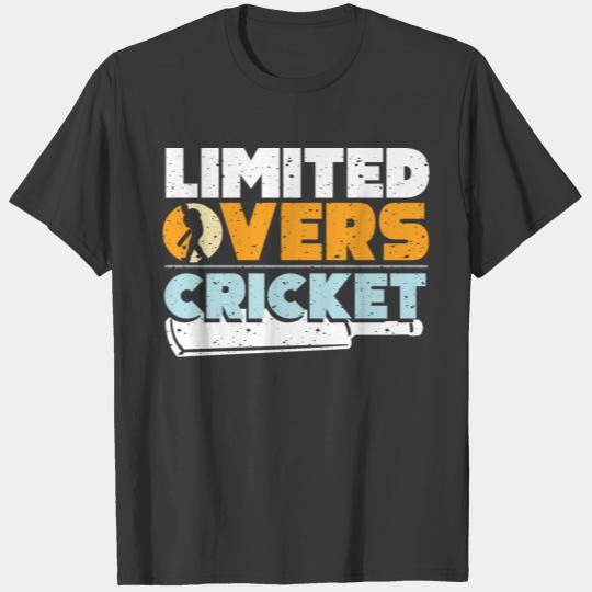 Limited Overs Cricket Player Sports Team Sport T-shirt