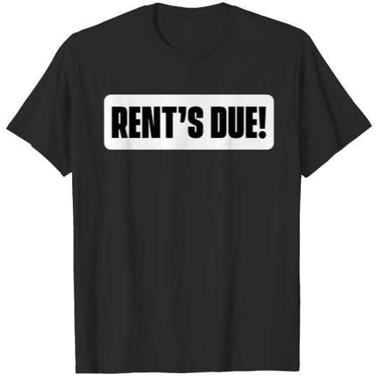 Discover Rent'S Due 18Th Birthday Gift Gift Tee T-shirt
