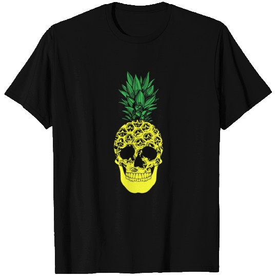 Pineapple Skull Fruity Skeleton T-shirt
