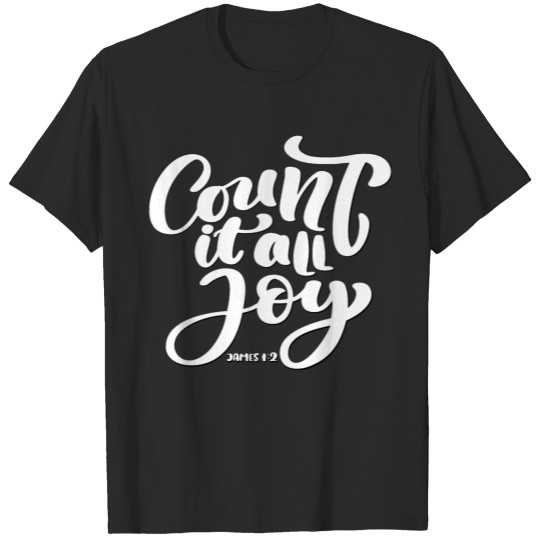Discover Count It All Joy T-shirt