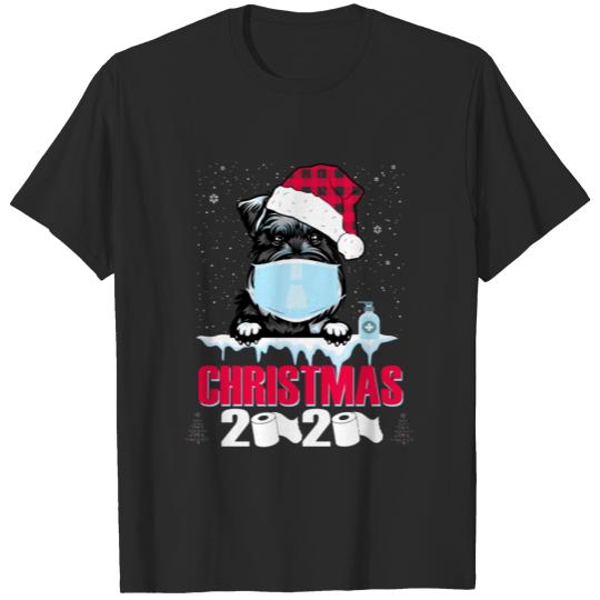 Discover Schnauzer Face Mask Dog Merry Christmas 2020 Funny T-shirt