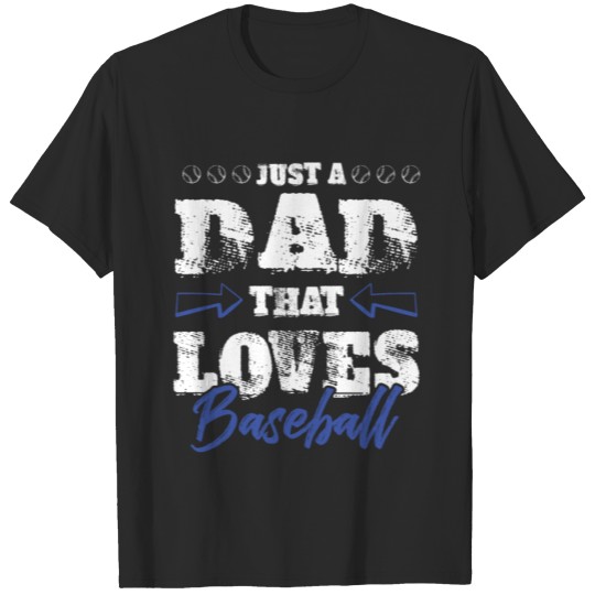 Discover dad dad baseball T-shirt