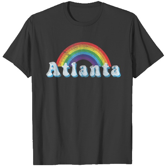 Atlanta GA LGBTQ Gay Pride Rainbow T-shirt