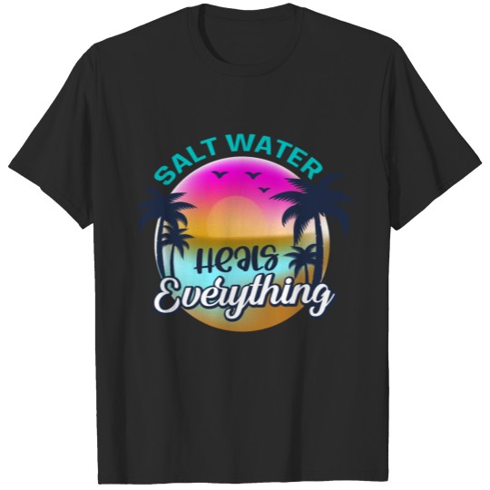Discover Salt water. T-shirt