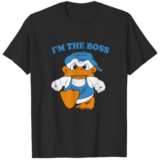 I'm The Boss Duck T Shirt 90s Cartoon Tourist T-shirt