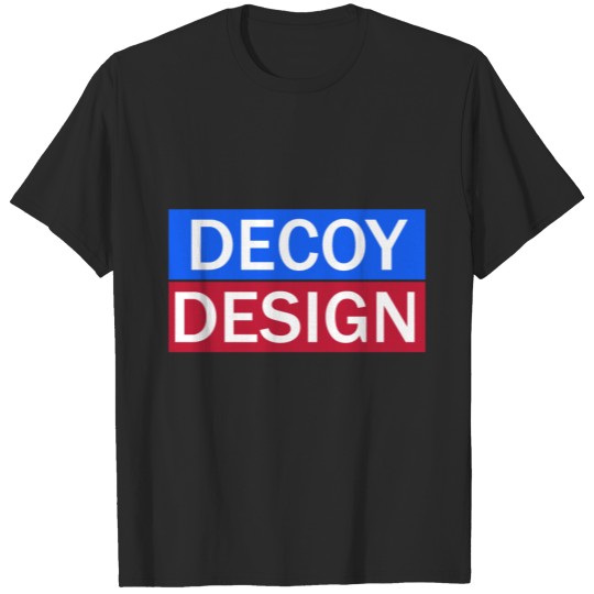 Discover Decoy Design Cool Motif Style T-shirt
