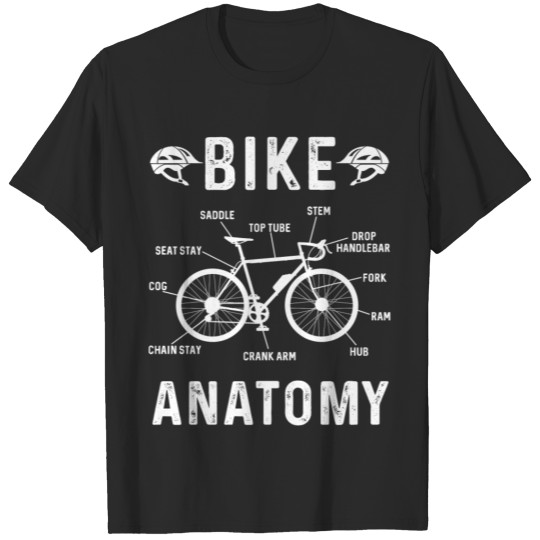 Discover Funny Cycling Bicycle Biking Bike Racing Riders T-shirt