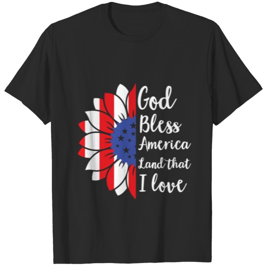 Discover God Bless America Land I Love T-shirt
