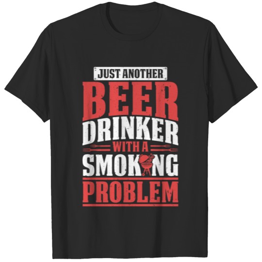 Discover BBQ Smoker Just Another Beer T-shirt