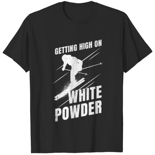 Discover Ski Tshirt Apres Ski Jumping Winter Snow Ski Lift T-shirt
